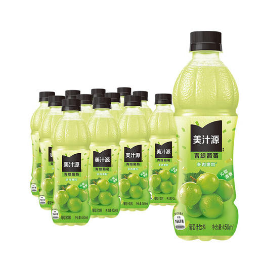 美汁源 青缇葡萄 450ml 商品图2