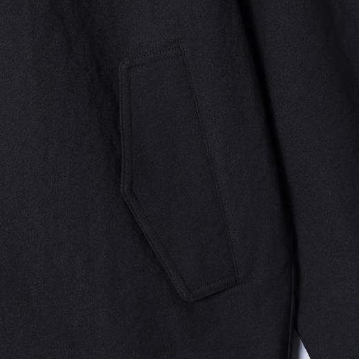 89611SDSA秋冬新款痞帅男装美式纯色翻领连帽假两件夹克外套百搭宽松 商品图3