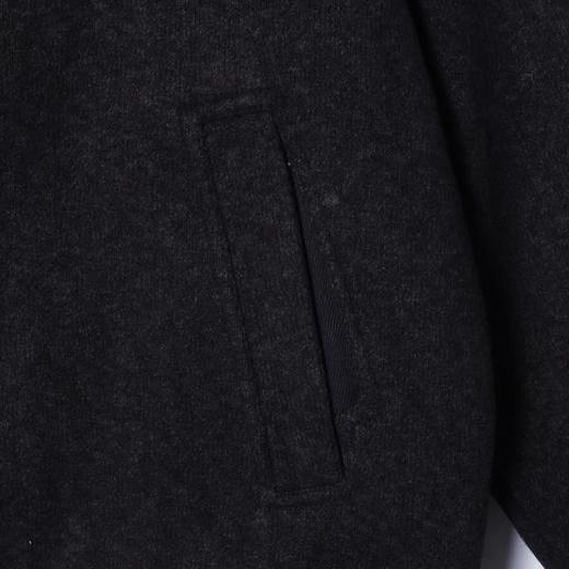 SDSA秋冬新款痞帅男装韩版松紧拼接拉链立领连帽卫衣百搭宽松外套 商品图2