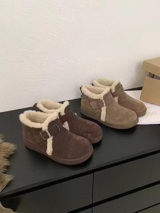 【GZ】无忧购“清仓福利”加绒软底平底保暖靴子（截单后3-5天发货） 商品图8