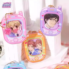 樱兰高校 男公关部 小手机 亚克力钥匙扣 挂件 6包/盒 国谷