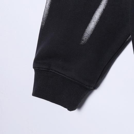 SDSA男士秋冬新款痞帅男装韩版撞色印花连帽卫衣宽松百搭套头上衣 商品图3