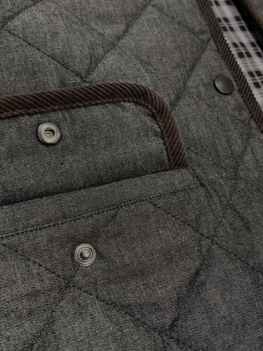 【高品质私服】【IC菱形格棉弹牛仔短款棉服】穿着舒适，耐穿不易变形，羊绒般的亲肤触感G1566-CC【无标出货 介意慎拍】 商品图13