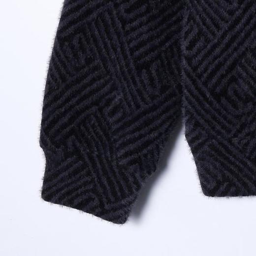 WT255SDSA男士秋冬新款痞帅男装韩版线条绒毛拉链连帽卫衣宽松百搭外套 商品图4