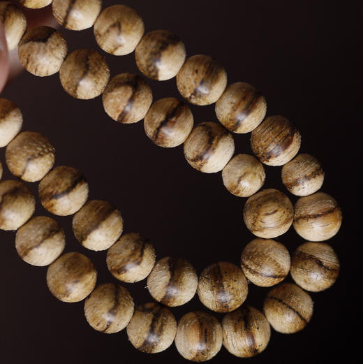 【青山特惠】6mm 108颗正区达拉干沉香手串，约10g  c1509 商品图7