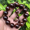 【青山特惠】1.8*13颗 沉水海南黄花梨紫油梨褶皱满水波老料手串 h111 商品缩略图0