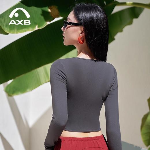 爱暇步瑜伽服女士上衣2025新款高颜值运动健身小个子瑜伽上衣长袖 商品图3