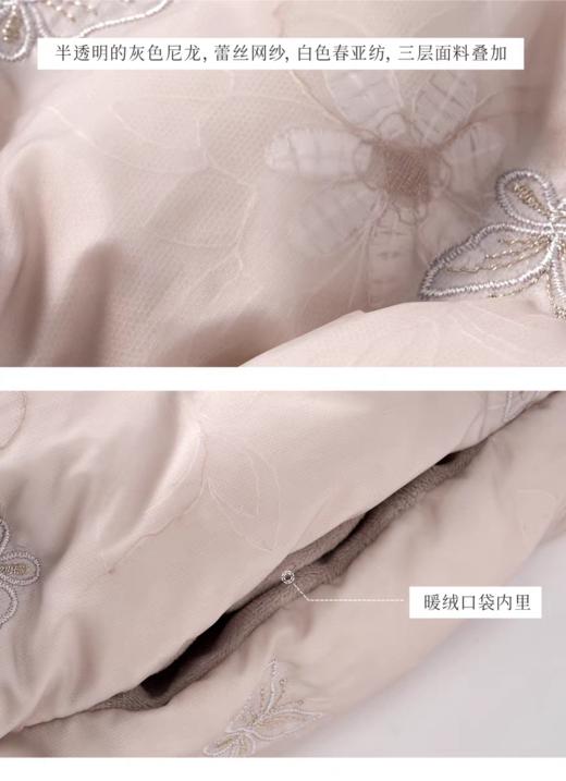 【春上新】8楼LYNN&MILO 琳麦罗 2025秋冬新款绣花短款面包羽绒服 商品图4