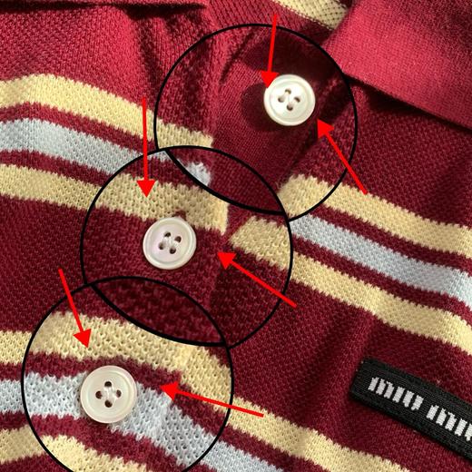 miu家条纹长袖针织柔软亲肤百搭显瘦 商品图11