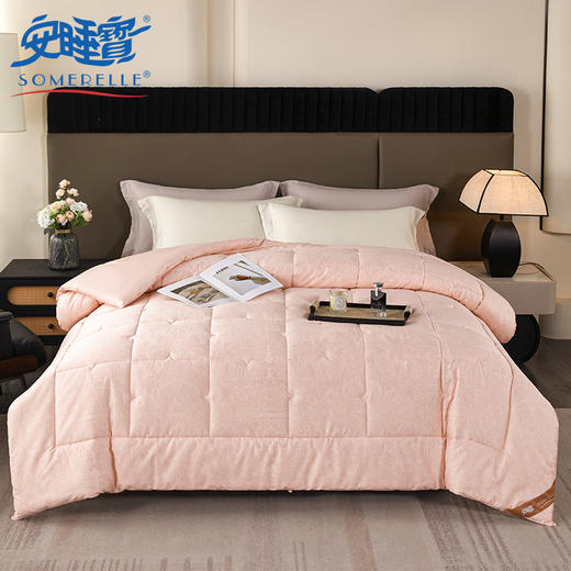 10楼 安睡宝 全棉印花A类棉花冬被-千禧粉 吊牌价2499-3199元   活动价799-999元 商品图0