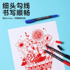 京东京造【热门商品】大容量小双头记号笔 油性笔签字笔速干防水物流快递儿童美术勾线笔马克笔 红色12支装 商品缩略图3