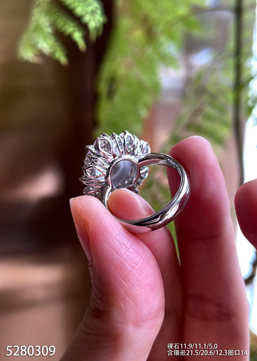 5280309，蛋面戒指。具体价格微信咨询 商品图5