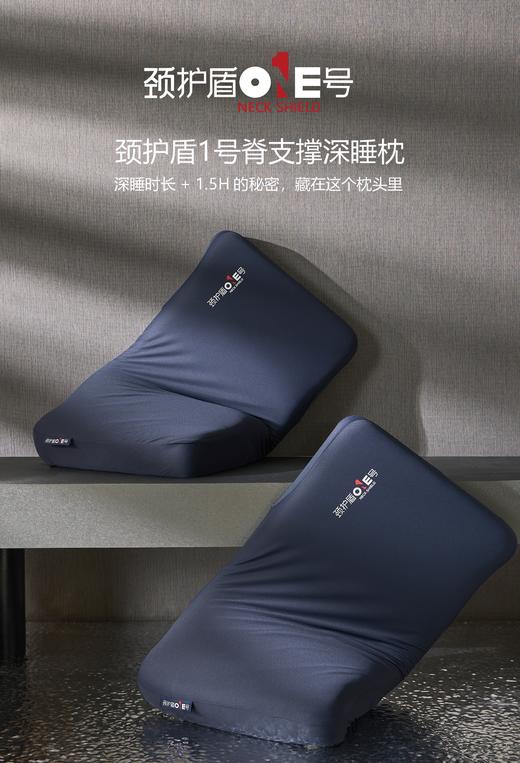 自然醒颈护盾1号脊支撑深睡枕LB 商品图0