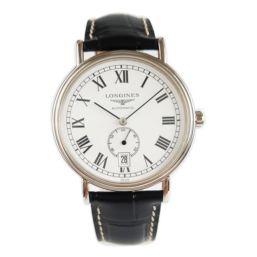 【95新】LONGINES 浪琴瑰丽系列L4.805.4.11.2自动机械机芯38.5MM（男款）160925NJM04 商品图0