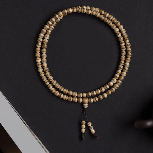 【青山特惠】6mm 108颗正区达拉干沉香手串，约10g  c1509 商品图5