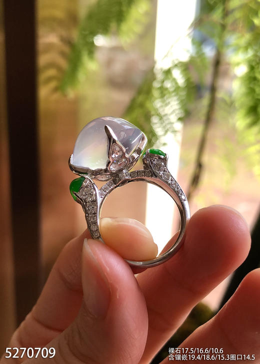 5270709，蛋面戒指。具体价格微信咨询 商品图5