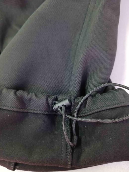 XY/亦觉秋冬款加厚韩版潮牌渐变宽松休闲卫裤男潮流时尚直筒阔腿大口6232黑色 商品图4