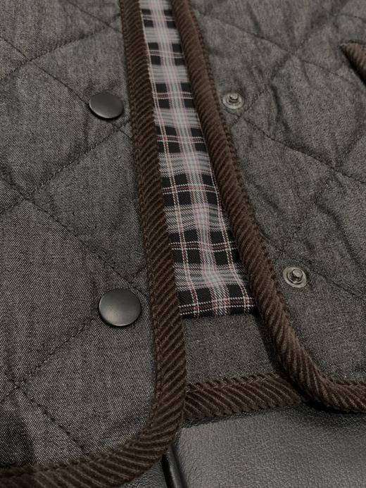 【高品质私服】【IC菱形格棉弹牛仔短款棉服】穿着舒适，耐穿不易变形，羊绒般的亲肤触感G1566-CC【无标出货 介意慎拍】 商品图12