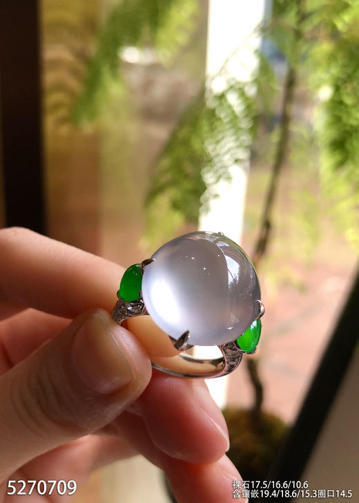 5270709，蛋面戒指。具体价格微信咨询 商品图1