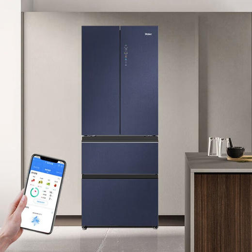 海尔（Haier）冰箱 BCD-410WLHFD4DB1U1 商品图0