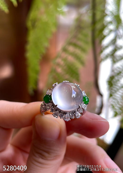 5280409，蛋面戒指。具体价格微信咨询 商品图2