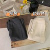 A*LIN中缝立体基础款纯色垂感拖地直筒加绒加厚休闲阔腿裤 商品缩略图11