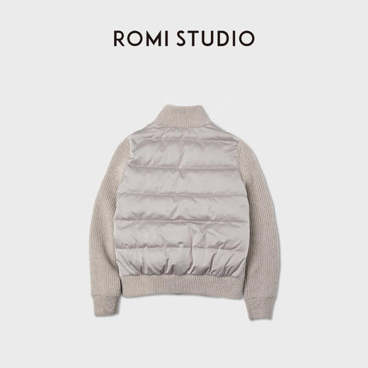 ROMI STUDIO“奢贵老钱”进口丹麦银兰水貂气质皮草羽绒 RWCWWG5533 商品图2