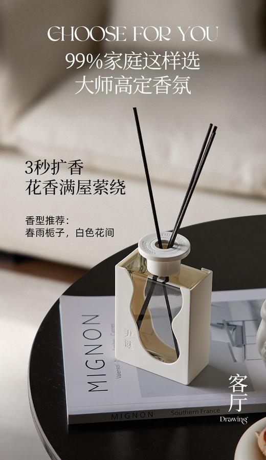 尹谜白色花间无火香薰（春雨栀子） 商品图4