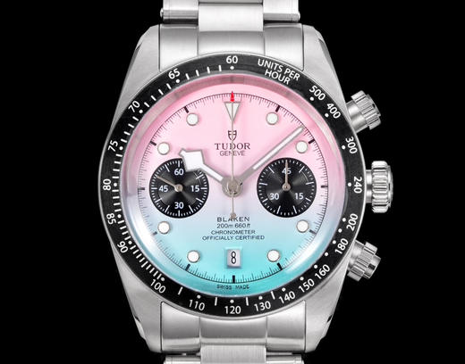 NOOB新品  帝舵（TUDOR）Black Bay Chrono系列是一款融合潜水表传统与赛车计时功能的混合型腕表，以其复古美学与现代技术著称。 商品图13
