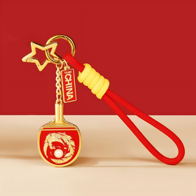 有凤来仪/龙腾四海乒乓球钥匙扣