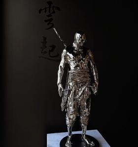 任哲《平原少年》雕塑