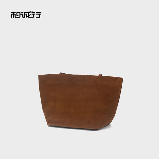 和诚行2025秋季新款松弛感慵懒腋下真皮单肩包3920049 商品图1