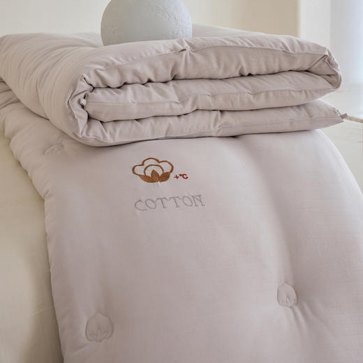 自然醒超柔双层纱新疆棉花被被子被芯LFS 商品图11