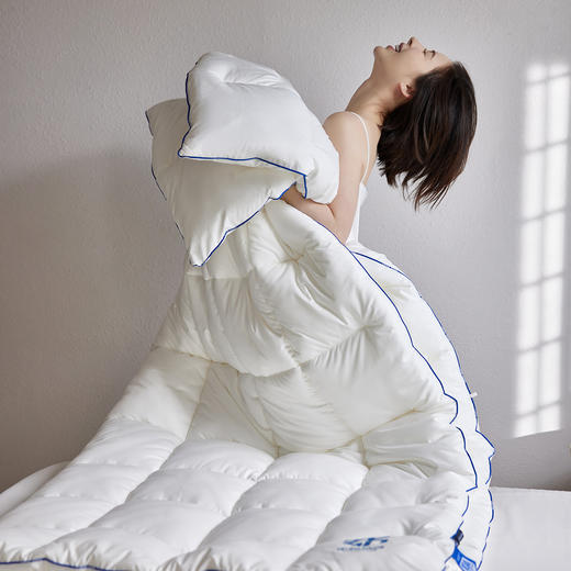 自然醒舒肤盾面包格10A中科抗菌被子被芯LFS 商品图11