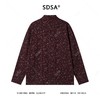 SDSA男士秋冬新款痞帅男装韩版撞色花卉半高领长袖T恤百搭复古潮 商品缩略图4