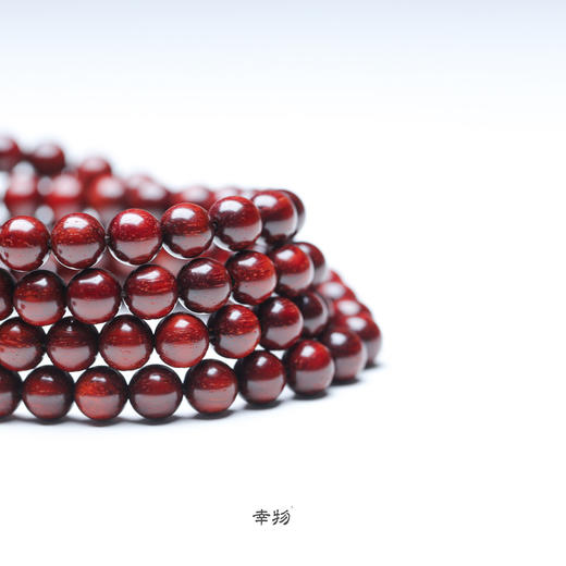 【青山特惠】0.8*108颗4.5星小叶紫檀手串 t9 商品图4