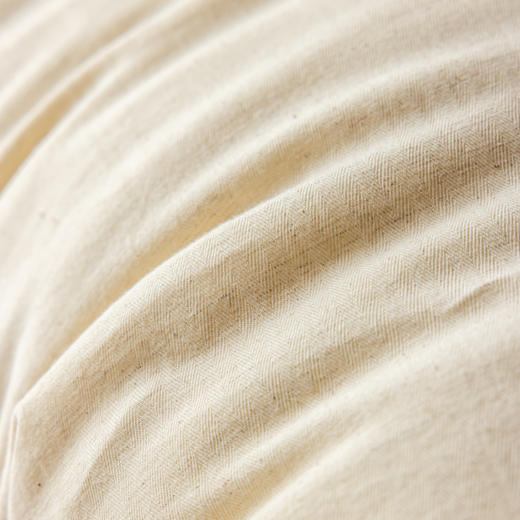 【品牌直发】加倍生活 自然棉麻枕 48x74cm 高枕/低枕可选 超细纤维填充 挂角绑带 商品图6