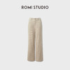 ROMI STUDIO“英式复古”灯芯绒纹理舒适宽松高腰休闲裤 RWCAXU5154 商品缩略图0