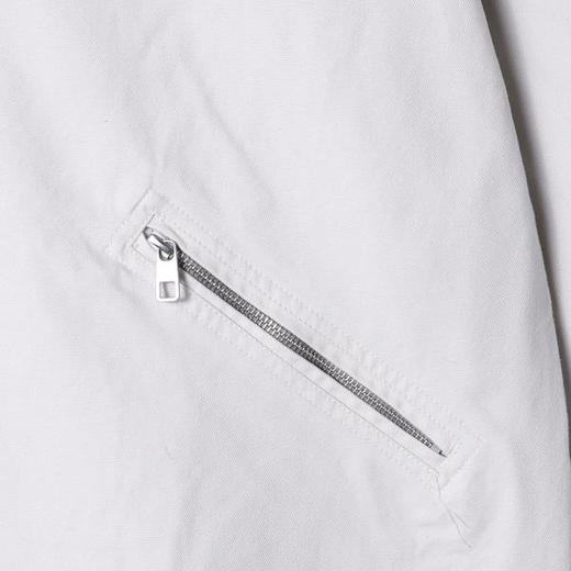 B2571SDSA男士秋冬新款痞帅男装美式拉链口袋拼皮翻领夹克百搭宽松外套 商品图3