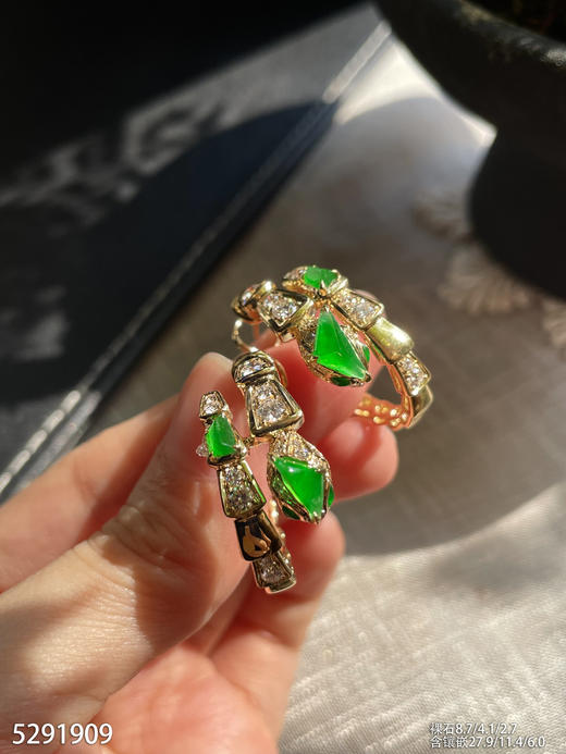 5291909，蛇耳钉。具体价格微信咨询 商品图3
