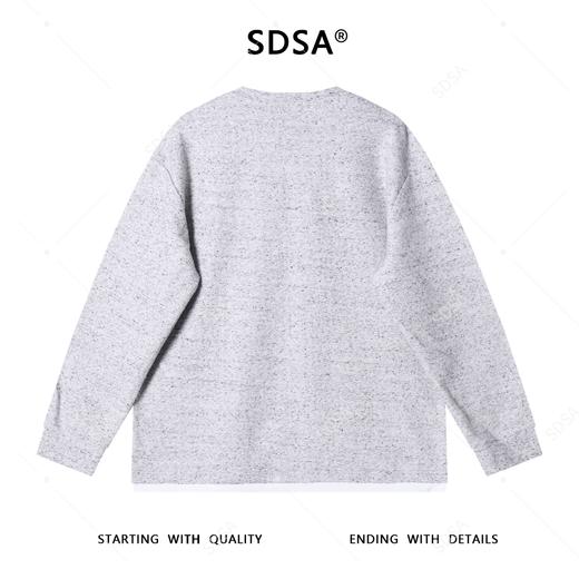 31039SDSA男士秋冬新款痞帅男装韩版撞色拼接假两件针织卫衣老钱风百搭 商品图4