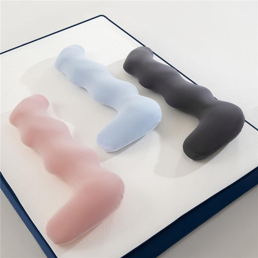 【品牌直发】加倍生活 全新升级德绒海马记忆棉睡觉长抱枕头 孕妇枕长条波浪抱枕芯 外套可水洗 商品图4