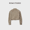 ROMI STUDIO老钱休闲重砂水洗灯芯绒 夹棉立领夹克外套RWCWWG5429 商品缩略图2