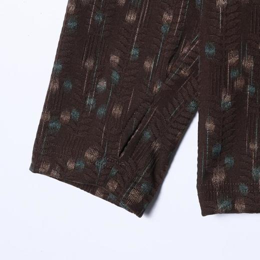 SDSA男士秋冬新款痞帅男装韩版撞色花卉半高领长袖T恤百搭复古潮 商品图4