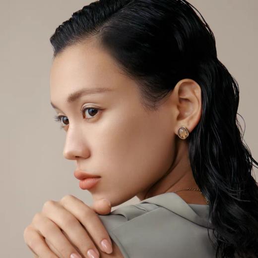 2楼「新品」Fellala/翡拉拉「满月」系列补充款耳钉货号925411102吊牌价799现价719 商品图4