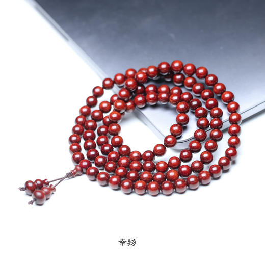 【青山特惠】0.8*108颗4.5星小叶紫檀手串 t9 商品图8