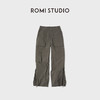 ROMI STUDIO“美式复古”多口袋做旧褶皱直筒工装长裤RWCAXU6304 商品缩略图1