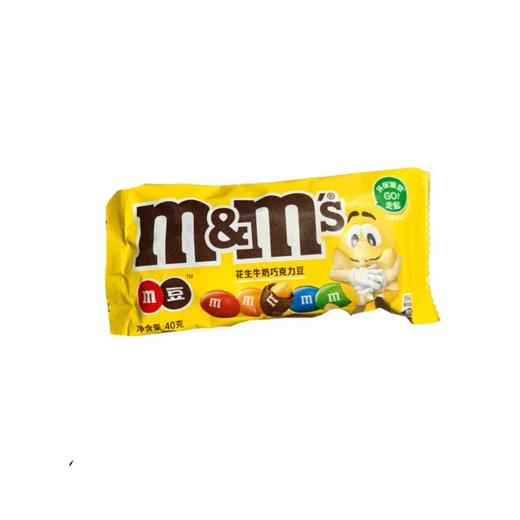 M&M'S花生牛奶巧克力豆40g/袋 商品图0