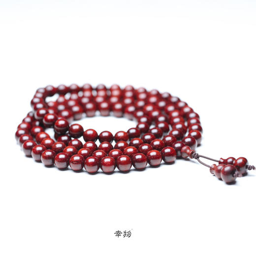 【青山特惠】0.8*108颗4.5星小叶紫檀手串 t9 商品图1