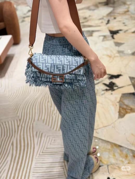 D100264慵懒街头感单肩腋下都不是问题法棍包 商品图7